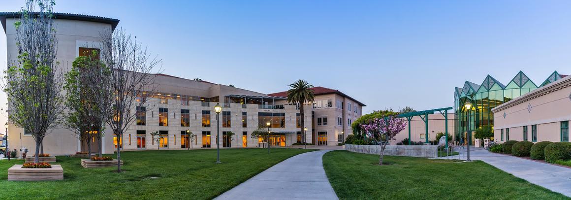 Lucas Hall is home to Santa Clara University Leavey School of Business