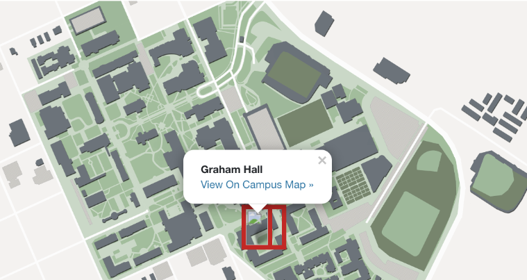 Graham Hall Map 