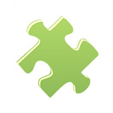 Grand Challenges Green Puzzle Piece