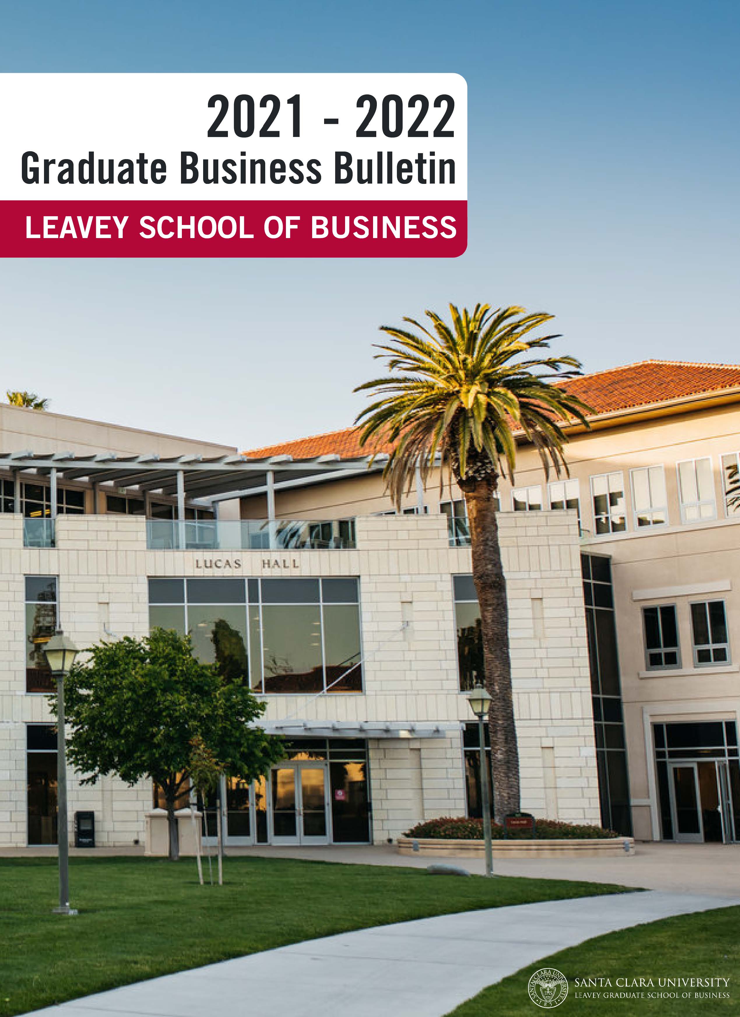 2021-2022 Graduate Business Bulletin