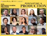 Headshots of the Marc Sanders Foundation Philosophy in Media Fellows 2026