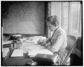 Investigative journalist Ida Tarbell, the most famous woman in American in 1901.