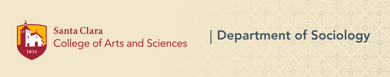 SCU Department of Sociology header
