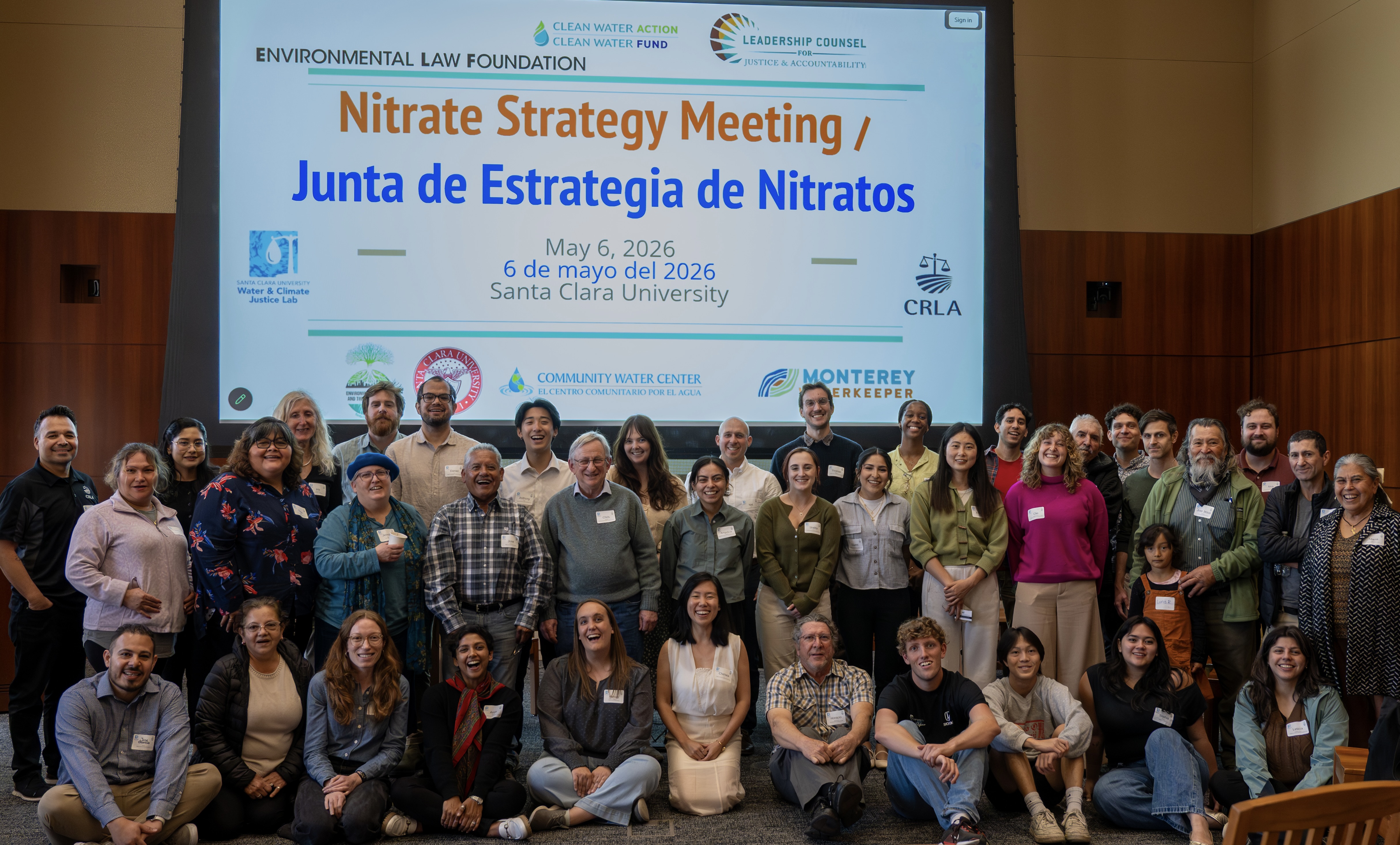 a group at nitrate meeting