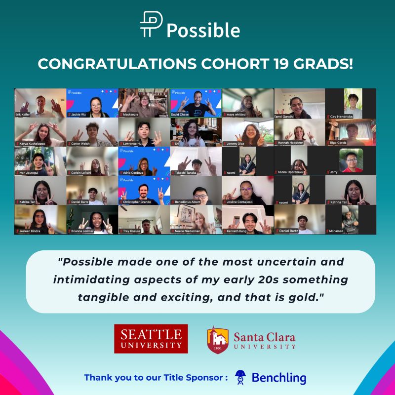 Possible Screenshot Spring Cohort