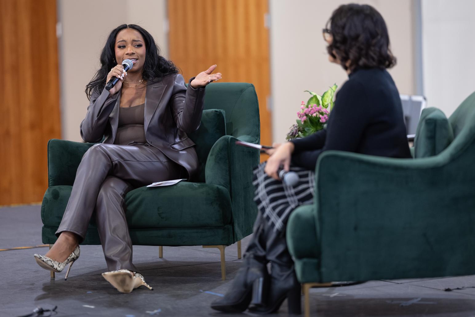 Bria Alexander in fireside chat