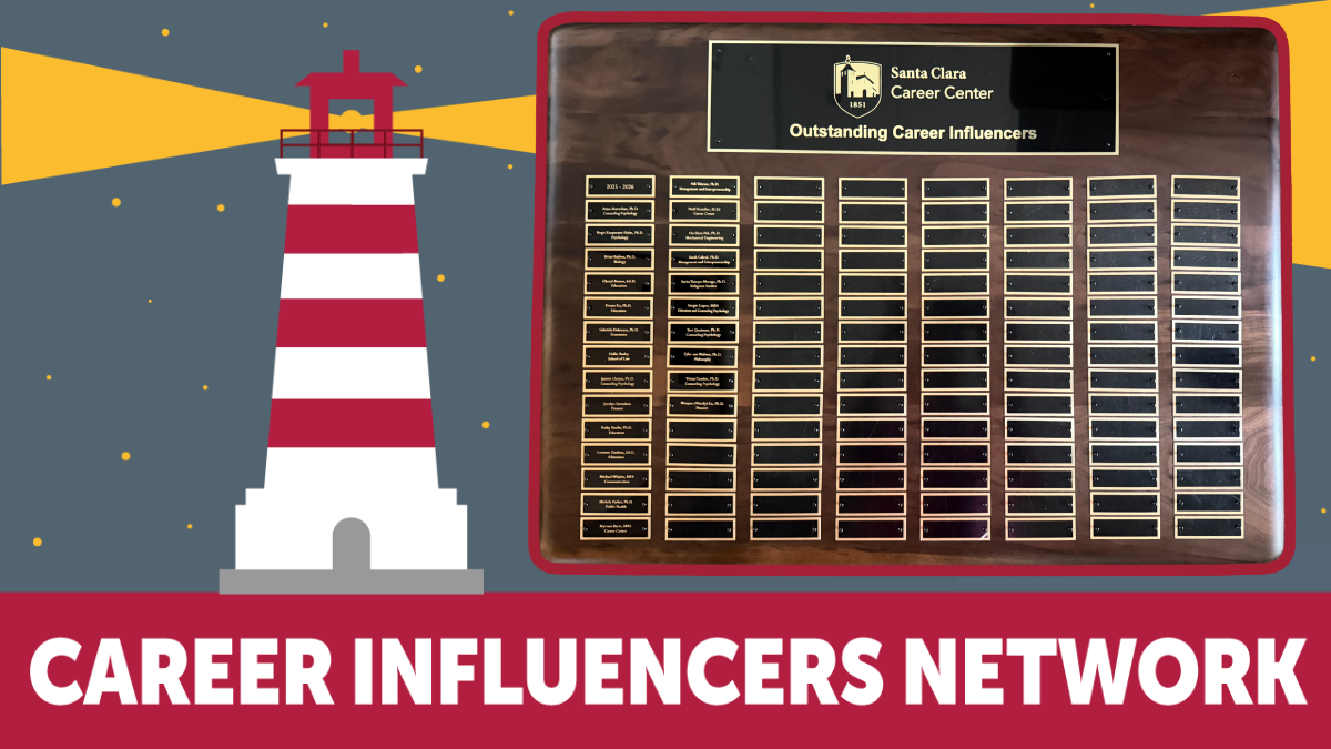 Career Influencer Network Logo with inset image of plaque