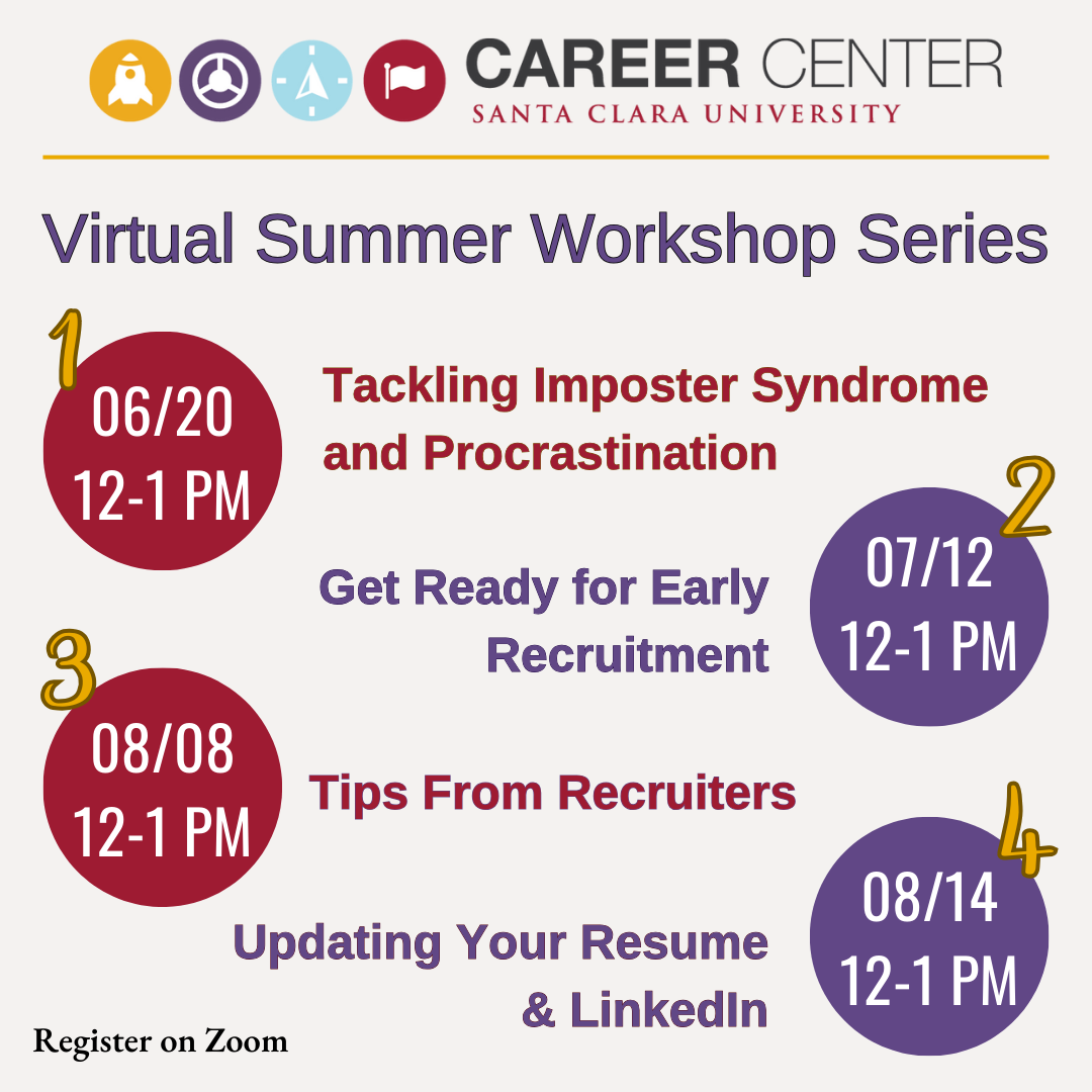 Summer Workshop Series Flyer