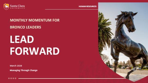 Lead Forward Newsletter Title Page