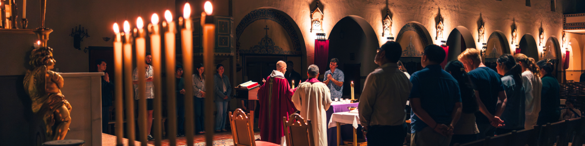 candlelight mass