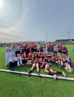 The Womens Rugby team