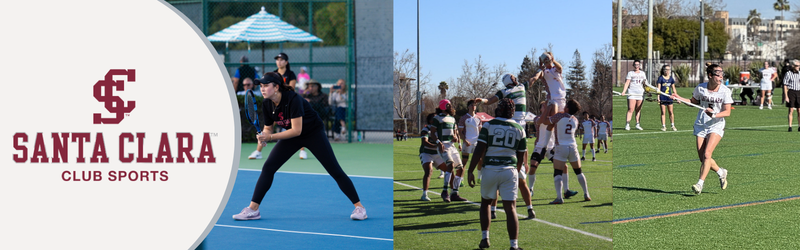 Club Tennis, Mens Rugby, Womens Lacrosse