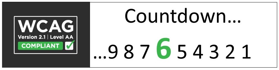 WCAG Countdown 6