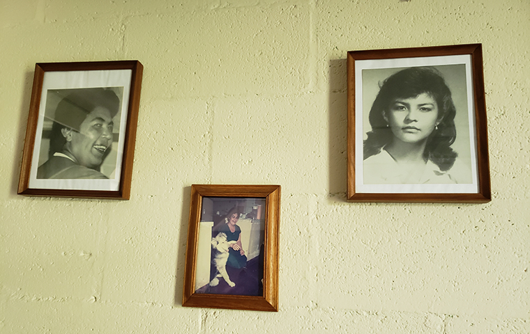 Photos of the civilians who died along with the six Jesuits on that terrible night: Julia Elba Ramos and her 16-year-old daughter Celina Maricet Ramos. 