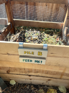Compost Bins at the Forge Garden