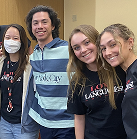 MODLL ambassadors at Career Center Event image link to story
