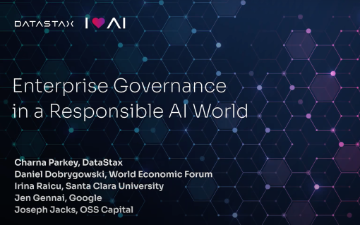 Enterprise Governance in a Responsible AI World Title Slide image link to story