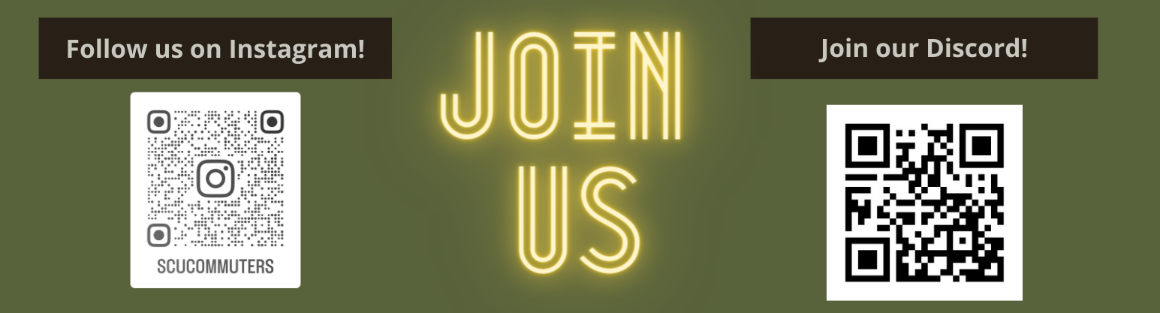 Commuter Student Union (CSU) QR Codes