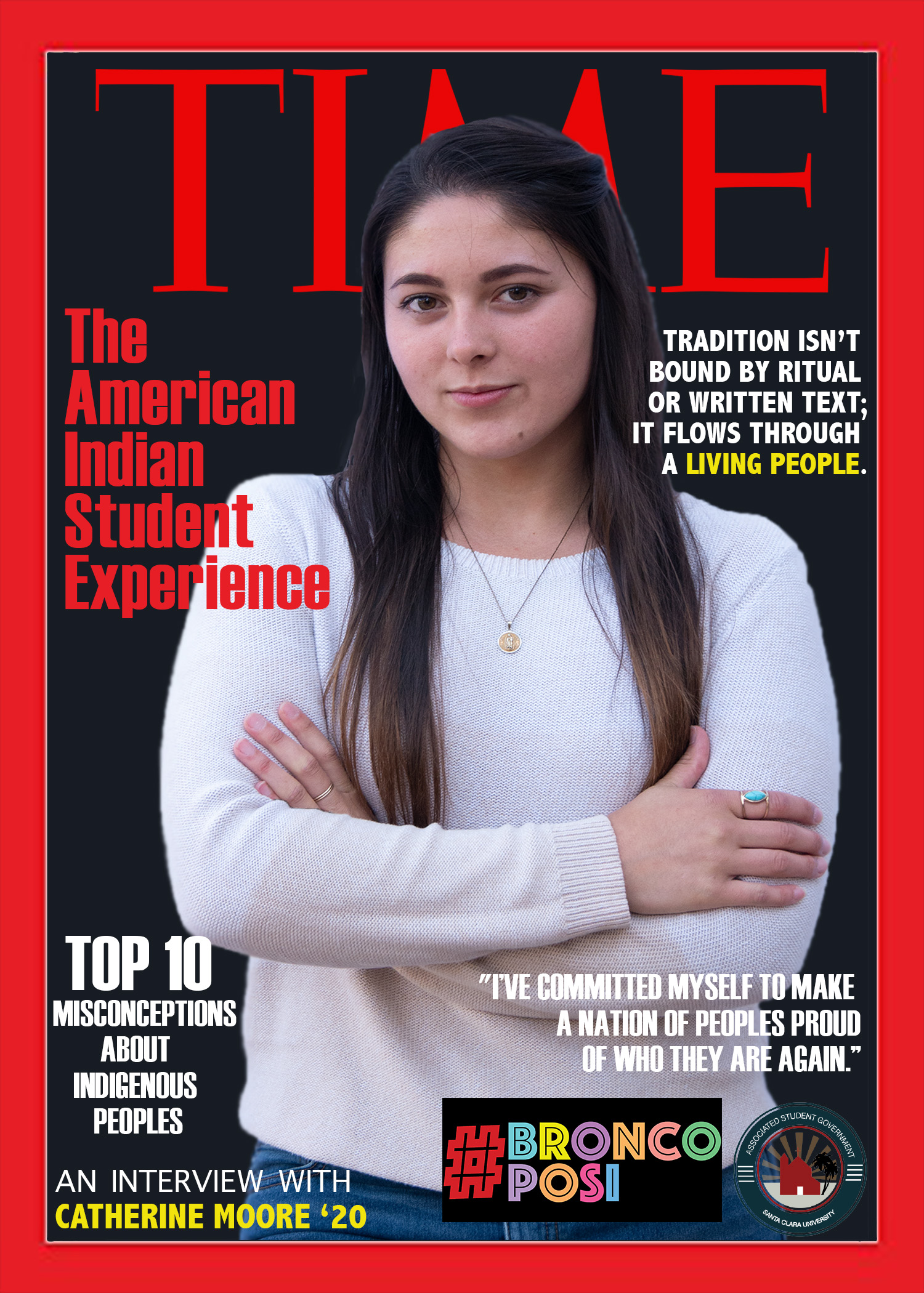 Time Magazine cover for #BroncoPosi