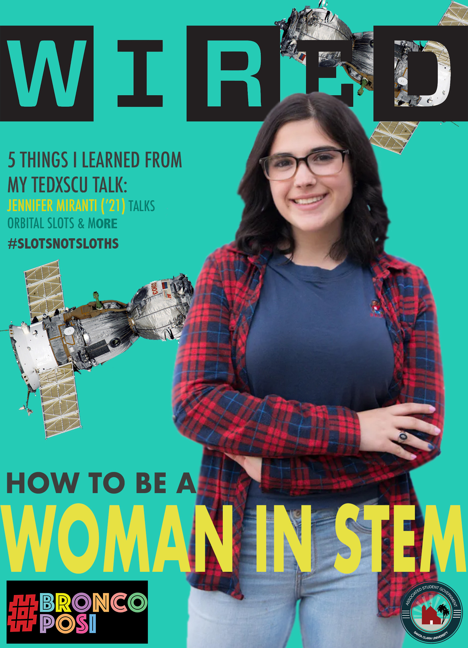 Wired Magazine cover for #BroncoPosi