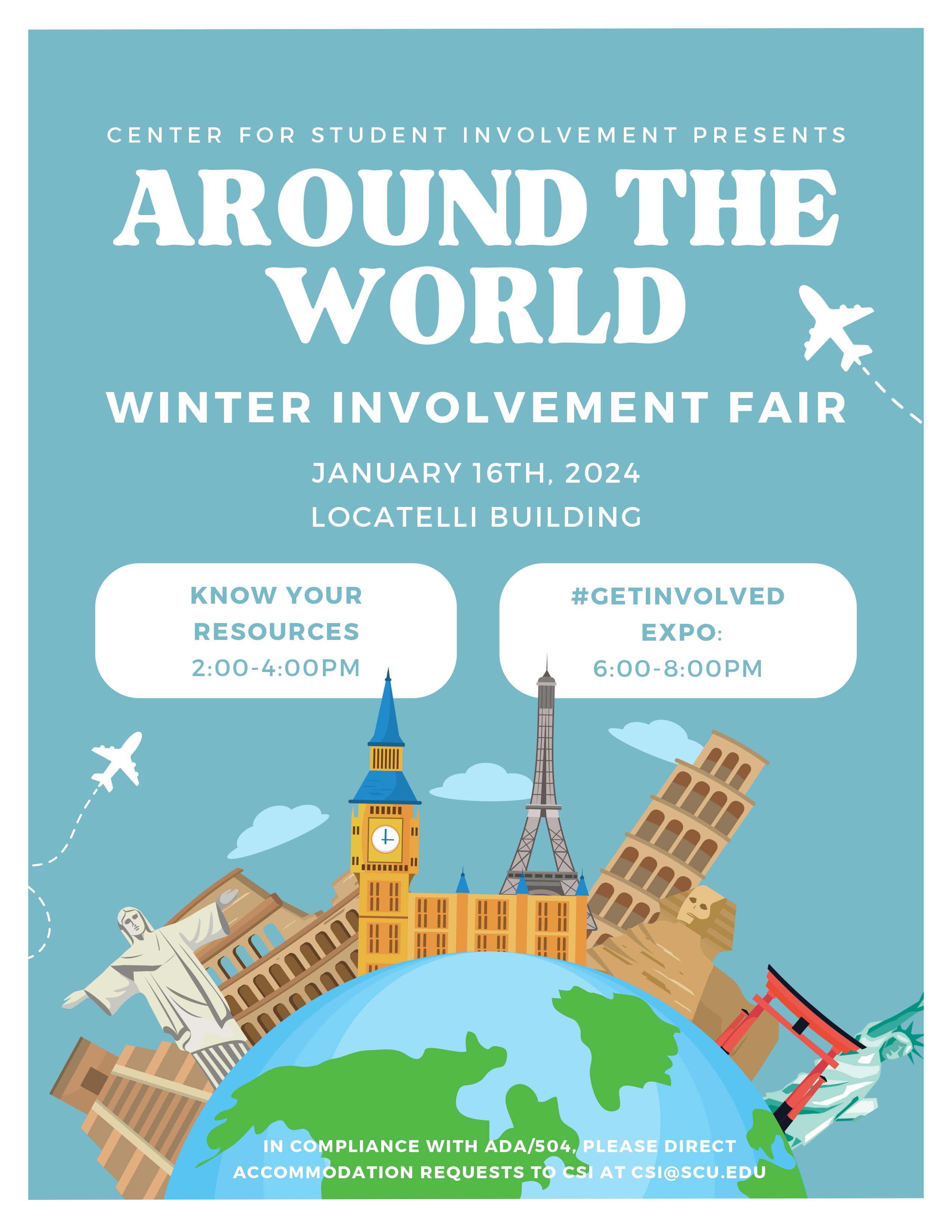 Winter Involvement Fair 2024