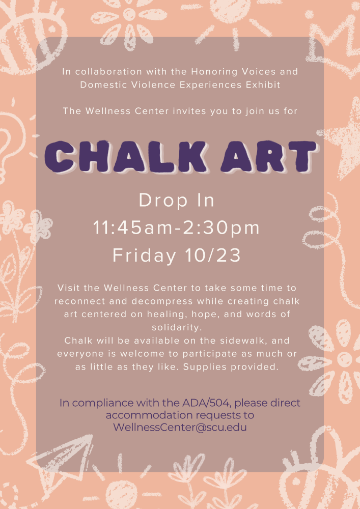 Chalk Art Flyer