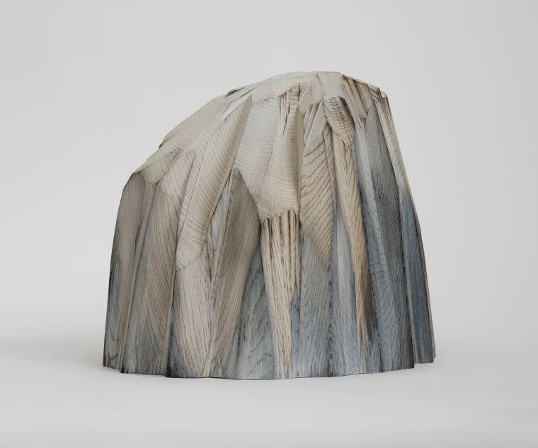 A rock sculpture