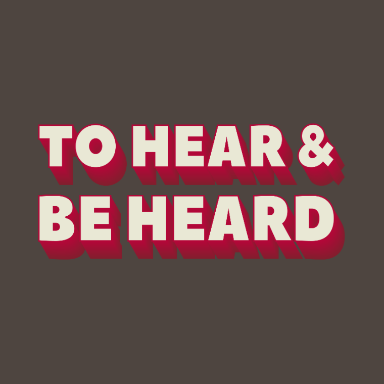 To Hear and Be Heard logo