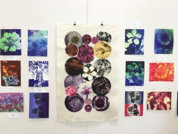 Art collage from CIVA program by multiple high school students.