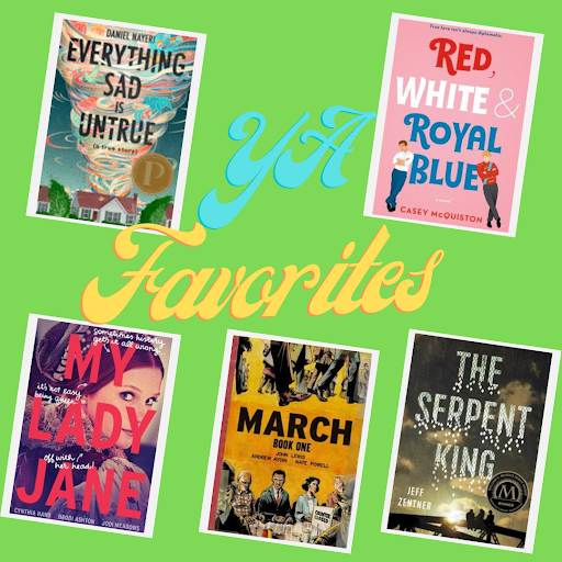 Young Adult favorites cover collage