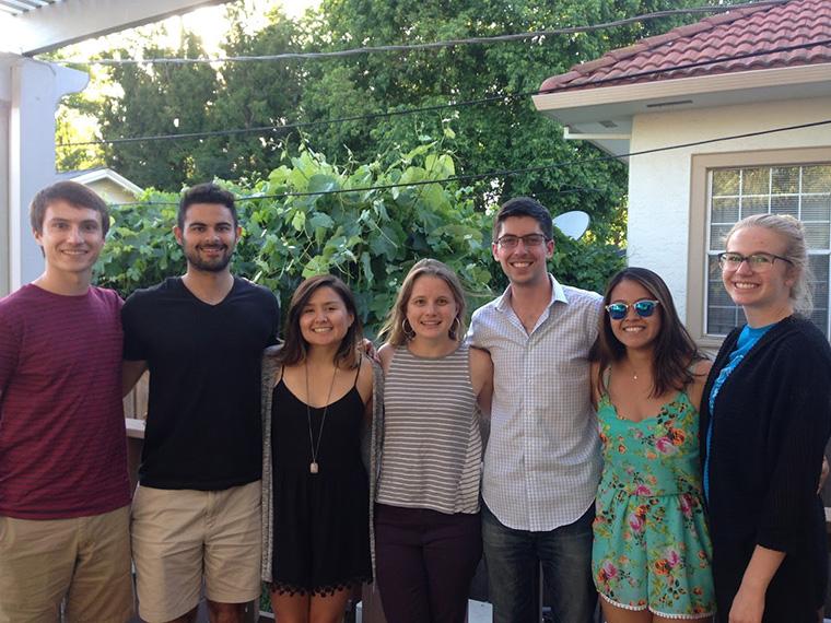 Korin Wheeler and her research assistants image link to story