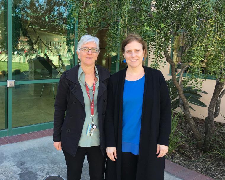 Michelle Burnham and Amy Randall image link to story