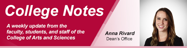 College notes header with Anna Rivard