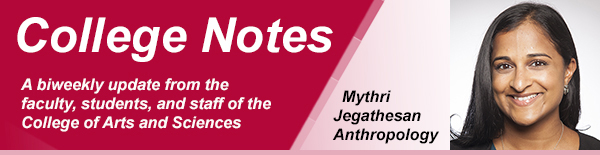 College Notes Header with Mythri Jegathesan