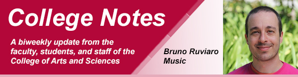 College Notes Header with Bruno Ruviaro