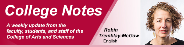 College Notes header with Robin Tremblay-McGaw