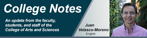 College notes header with juan velasco moreno