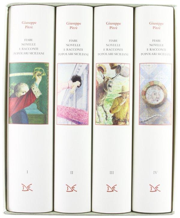 Four volumes of Giuseppe Pitrè’s Folk and Fairy Tales in New Italy