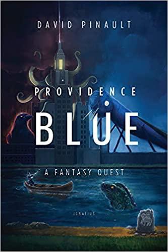 Dust-jacket illustration from David Pinaults novel Providence Blue