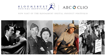 Website header for ABC-CLIO The Asian-American Experience