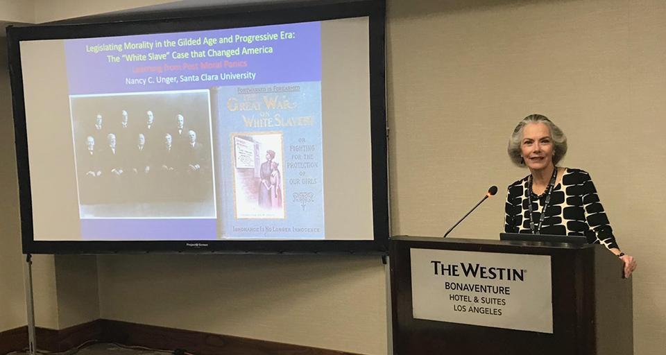 Nancy Unger presents at the Organization of American Historians