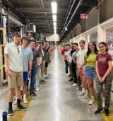 SCU Society of Physics Students visit