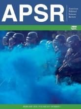American Political Science Review, Volume 118, Issue 1, February 2024 cover
