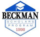 Beckman Scholars logo