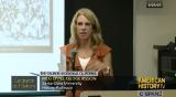 Meg Eppel Gudgeirsson lecturing on CSPAN on Sept 25, 2023