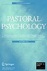 Cover of Pastoral Psychology November 2023