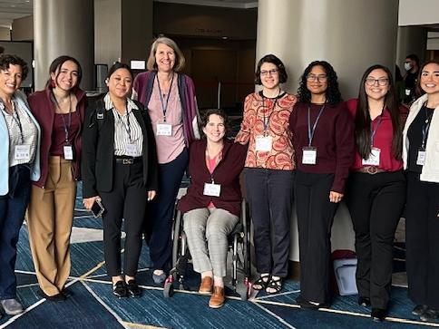 SCU sociologists attending PSA 2025.