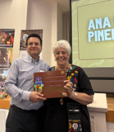  Francisco Mena, CRISPAZ Executive Director, Ana Maria Pineda