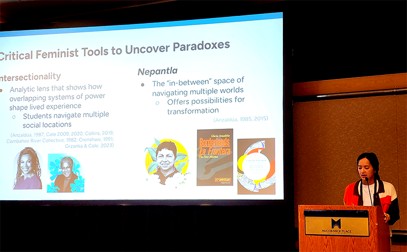 Giselle Laiduc at the 2026 Society for Personality and Social Psychology Conference in Chicago