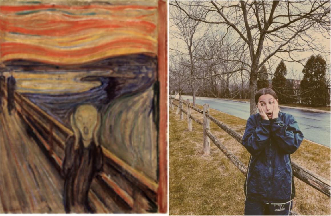 Gaby Malnati '22 (Communication) - Der Schrei der Natur (a.k.a. The Scream) by Edvard Munch